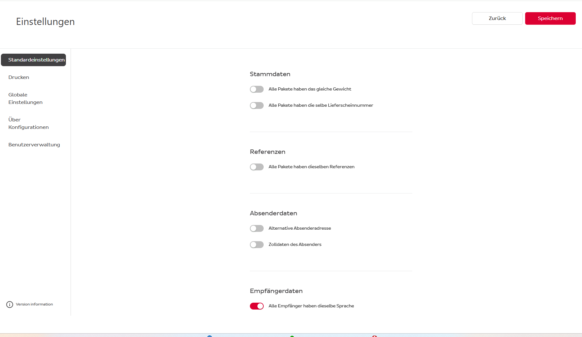 CSV-Import-Dialog